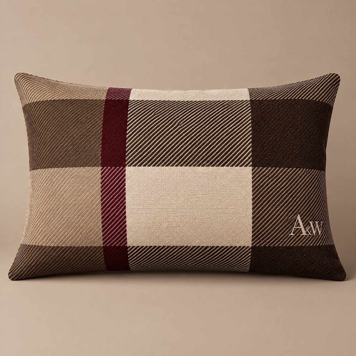 The Alpine Plaid Cushion