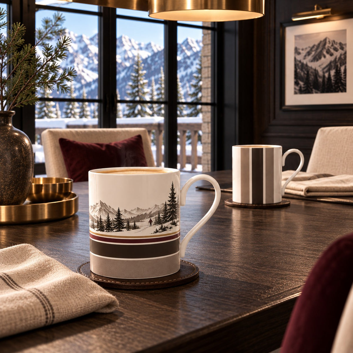 The Alpine Stripe Mug