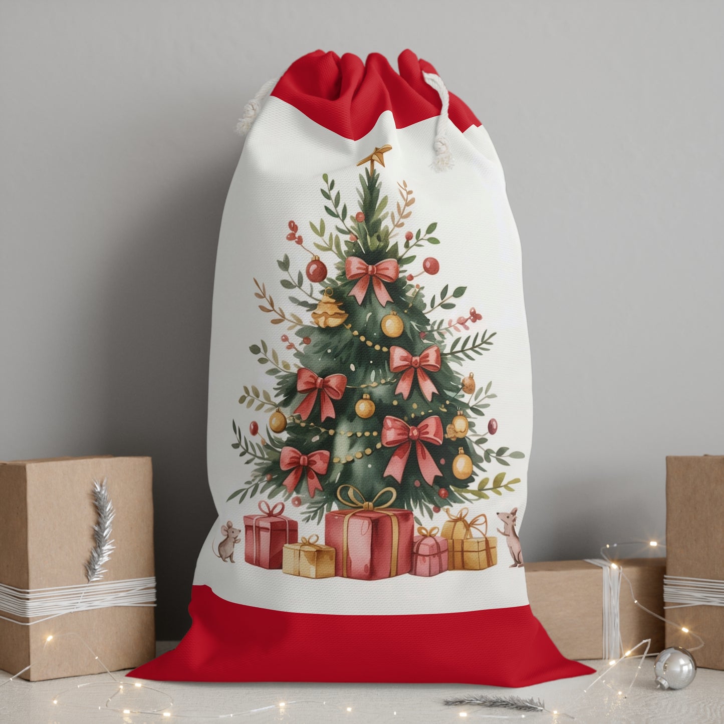 Vintage Inspired Night Before Christmas Sack
