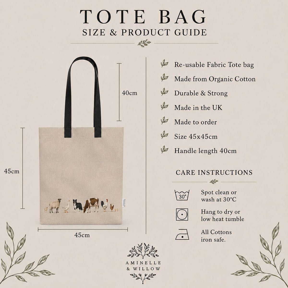 The Farmyard Tote Bag