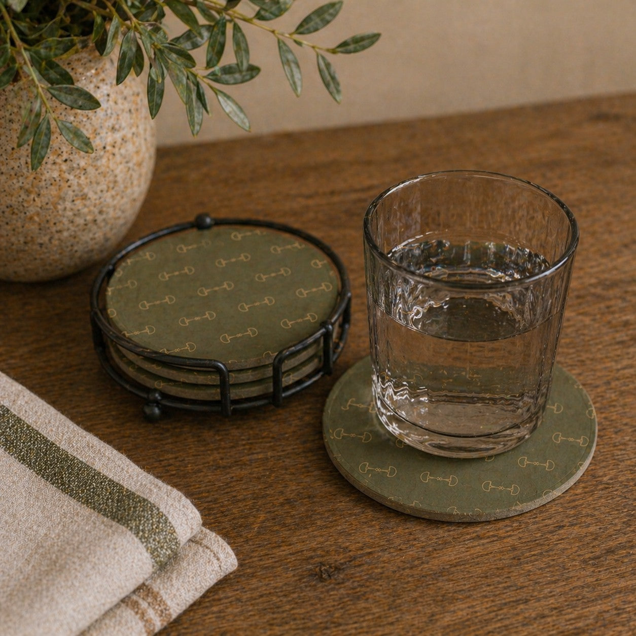 Equestrian Bit Coasters