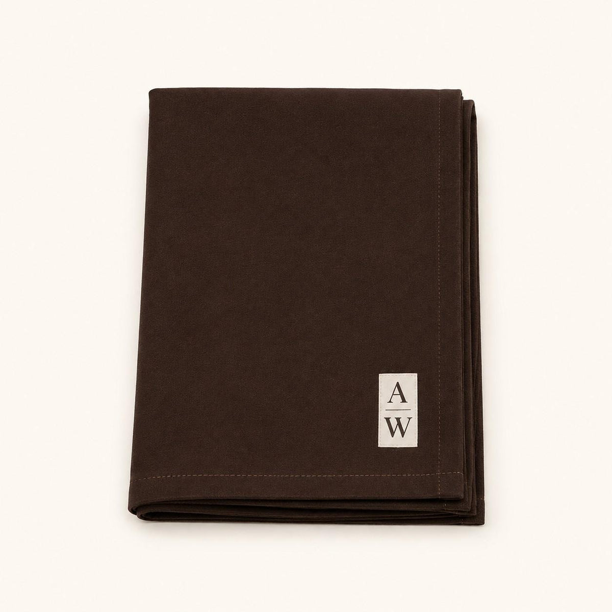 The Heritage Monogram Tea Towel – Espresso
