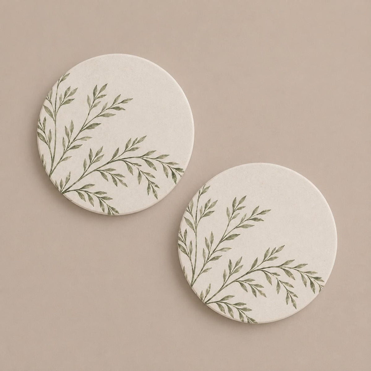 The Signature Willow Botanical Coasters