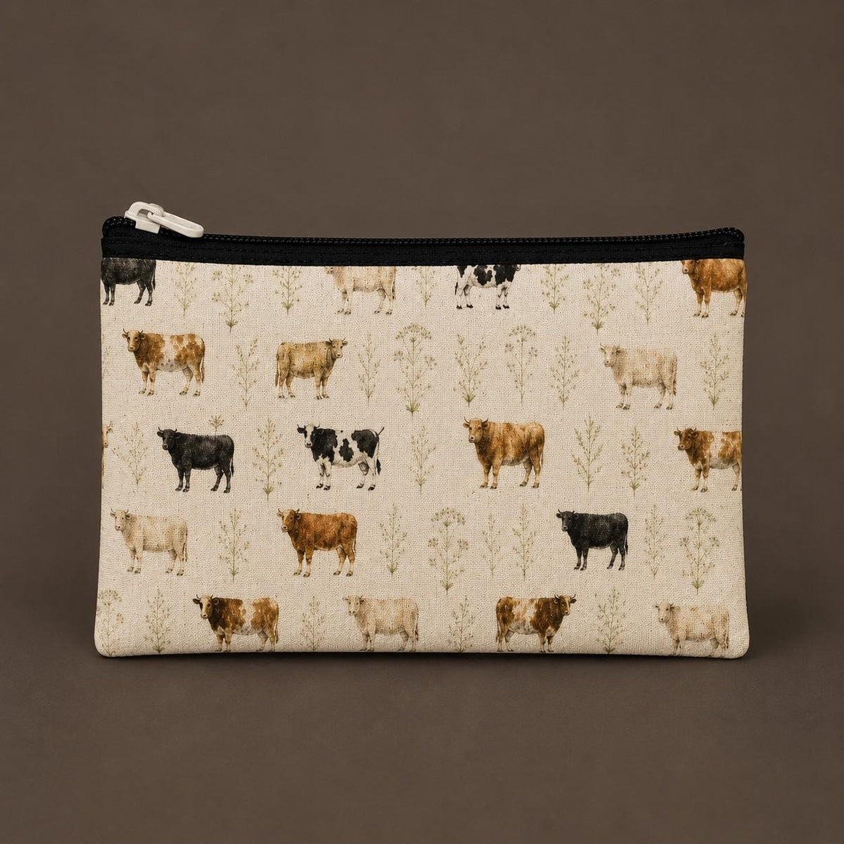 Country Edit Cattle Cosmetic Bag