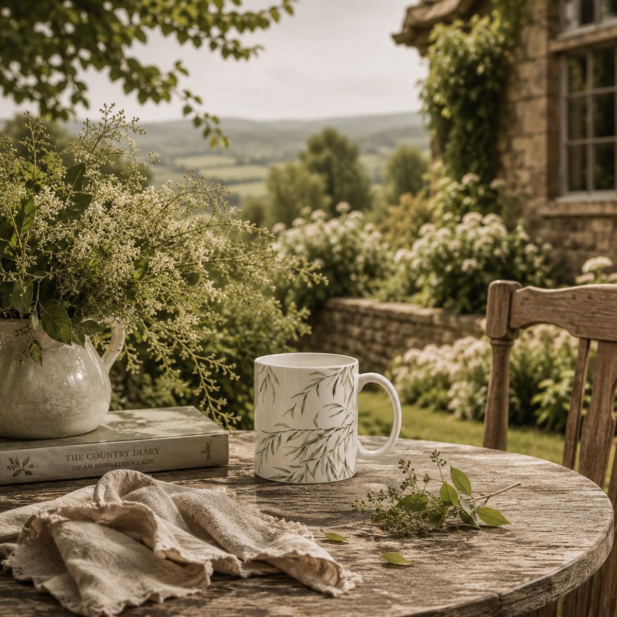 The Signature Willow Ceramic Mug – Sage