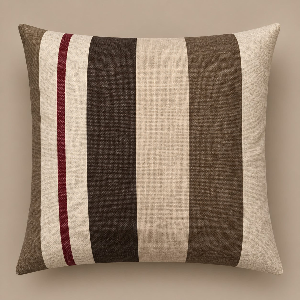 The Alpine Club Stripe Cushion
