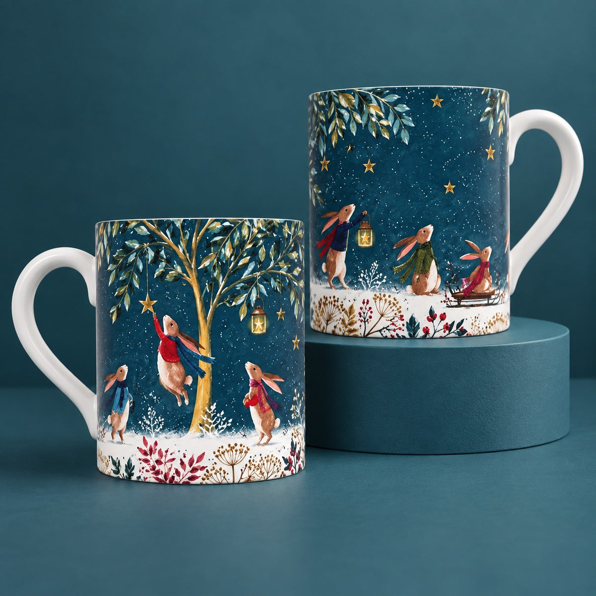 Winter Hare Mug