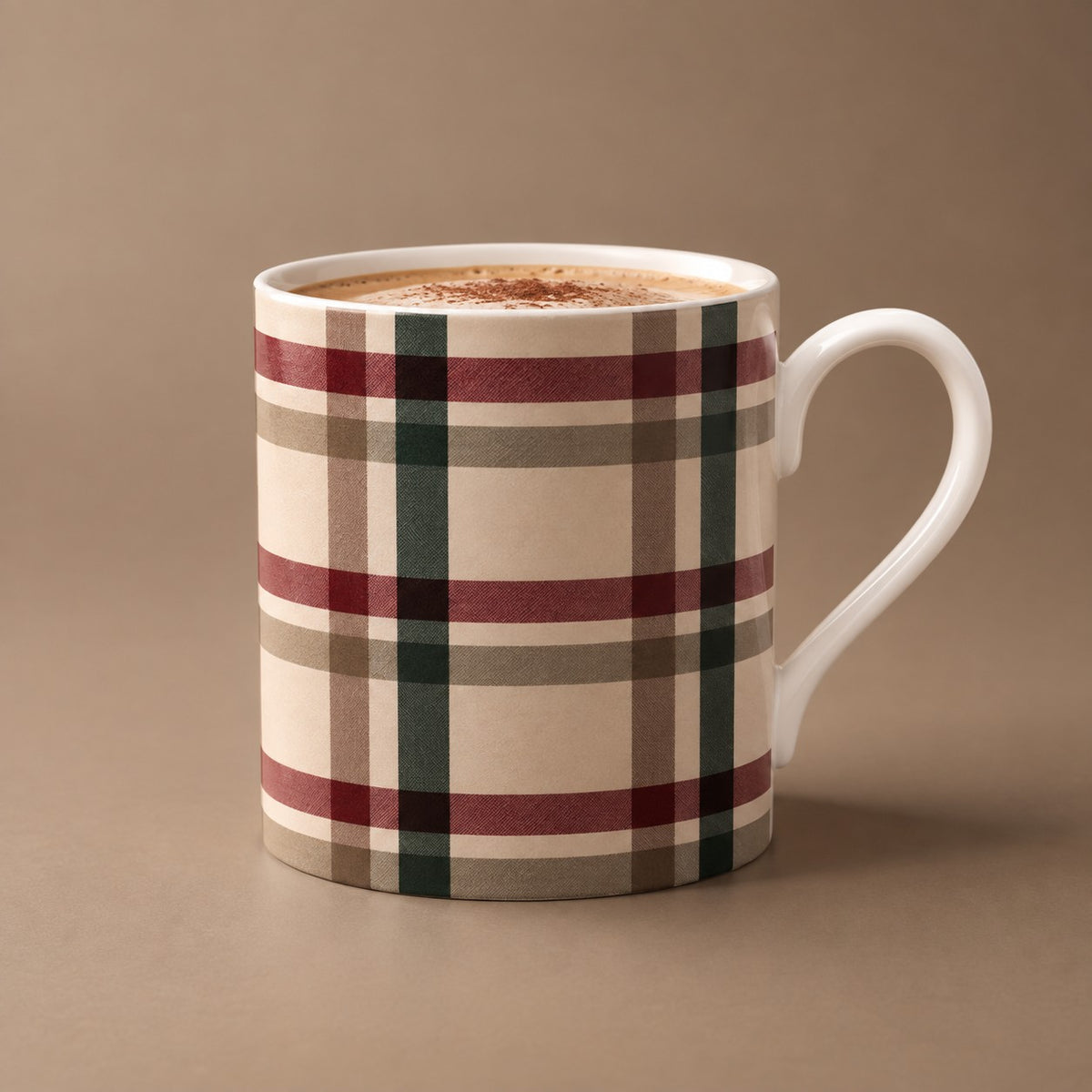 The Alpine Plaid Mug