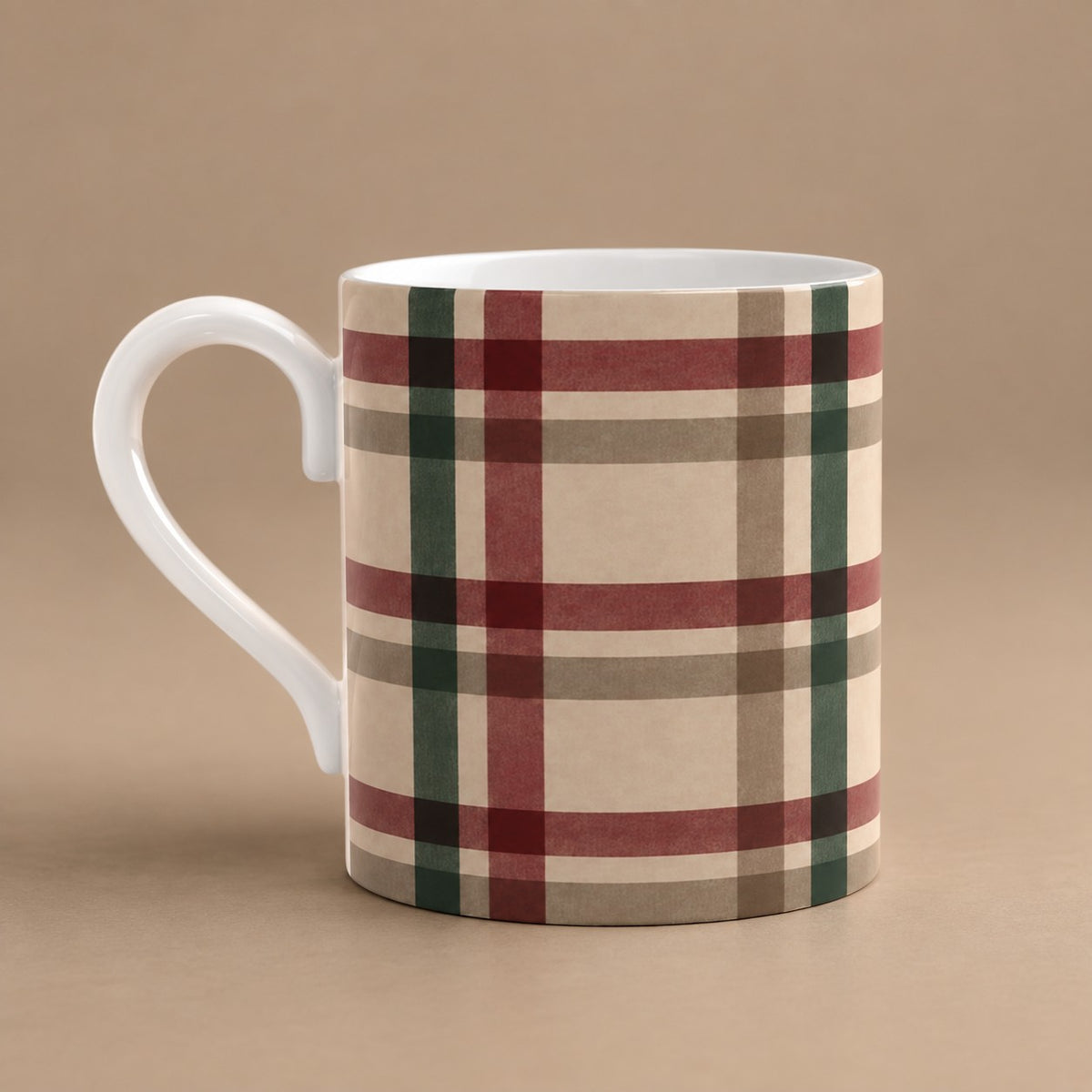 The Alpine Plaid Mug