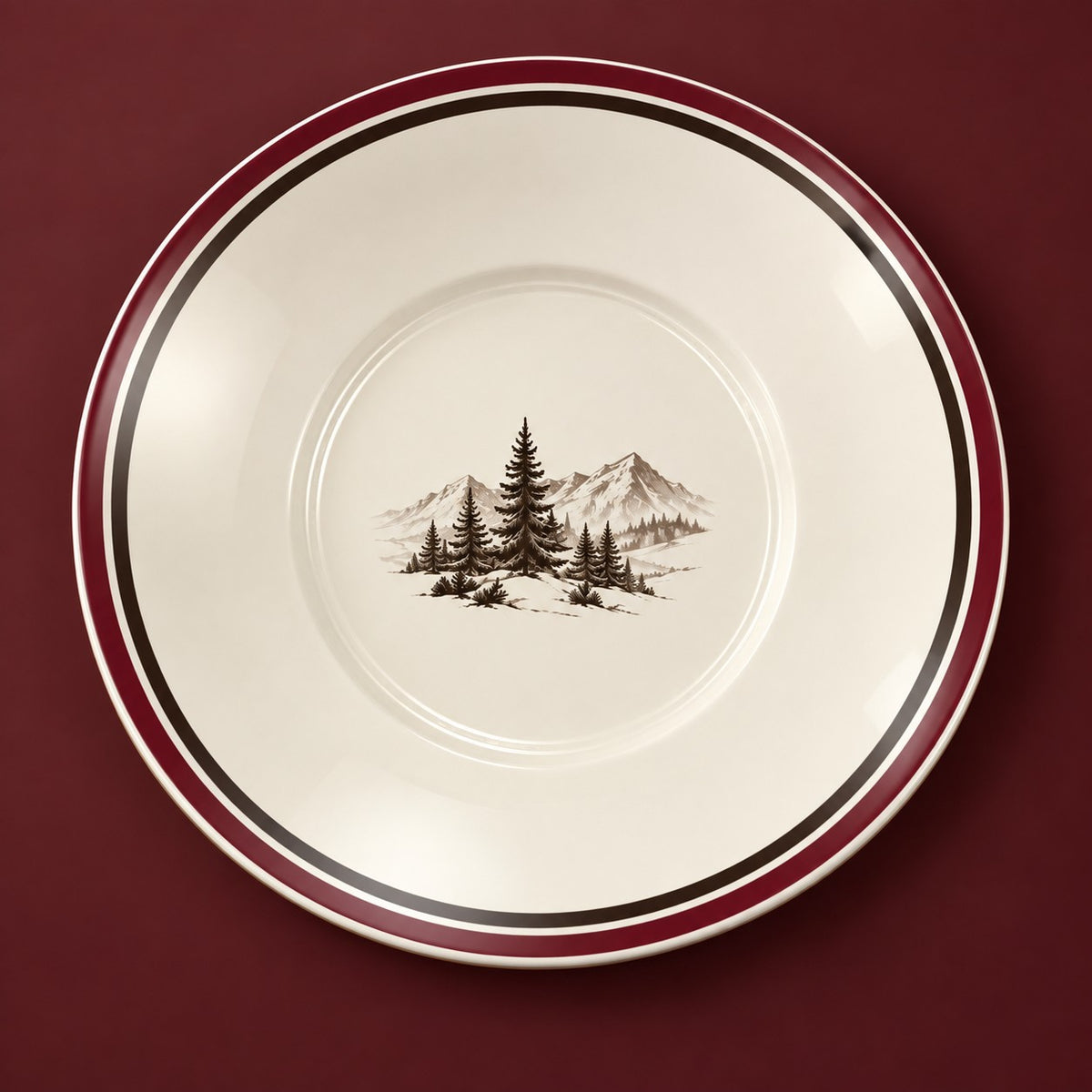 The Alpine Coffee Cup & Saucer