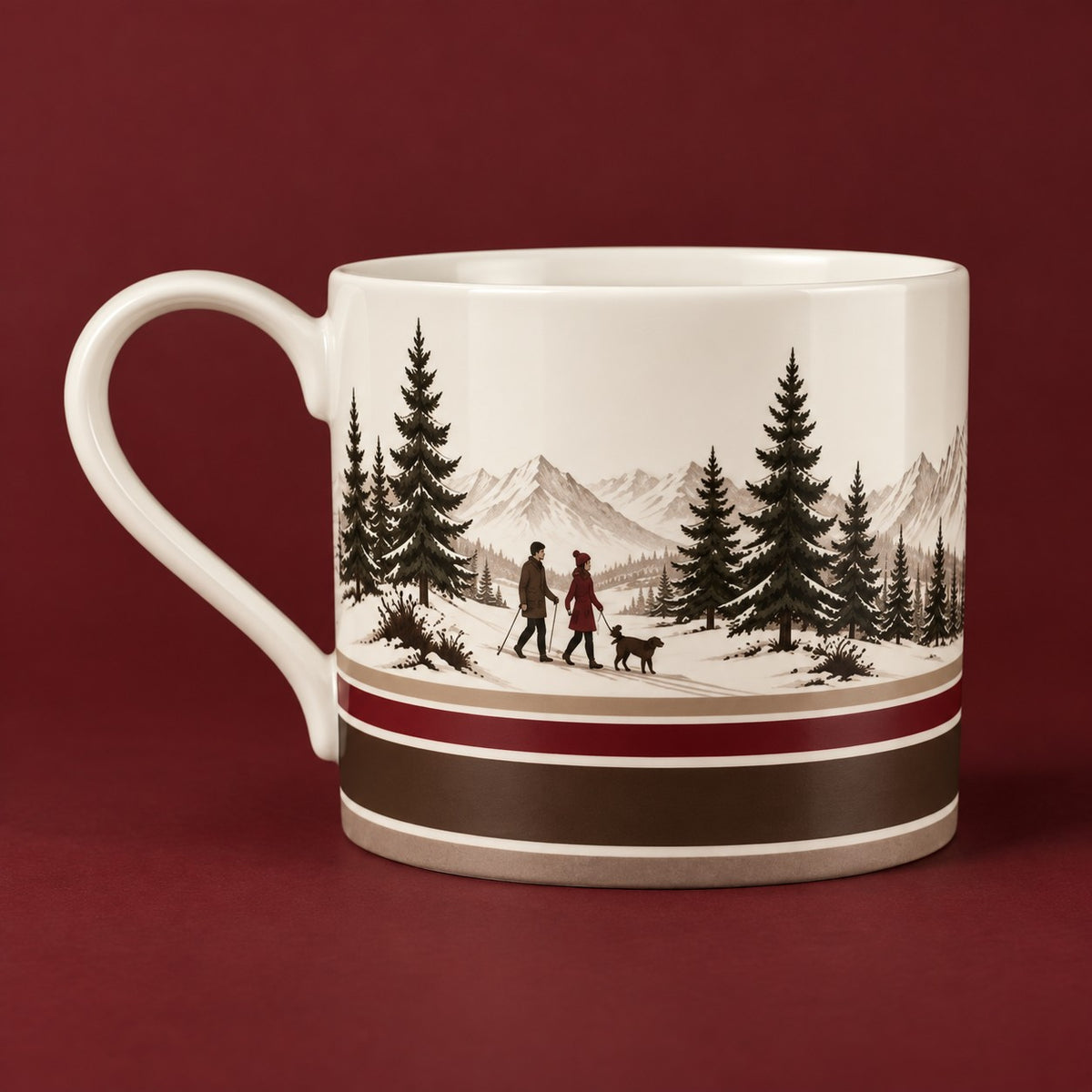 The Alpine Coffee Cup & Saucer
