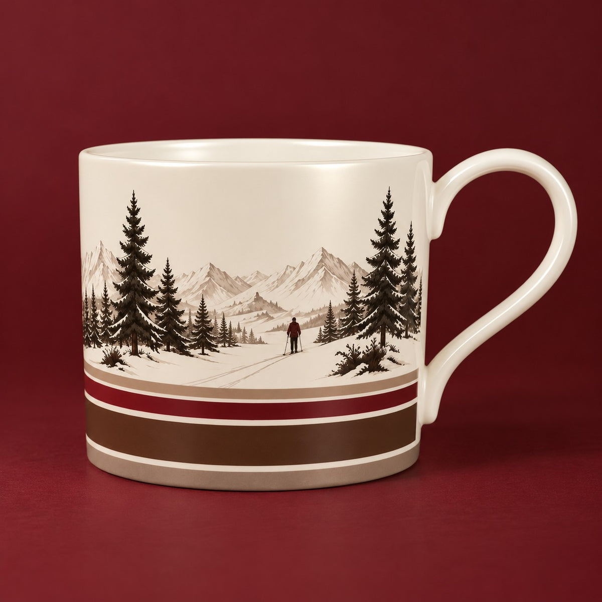 The Alpine Coffee Cup & Saucer