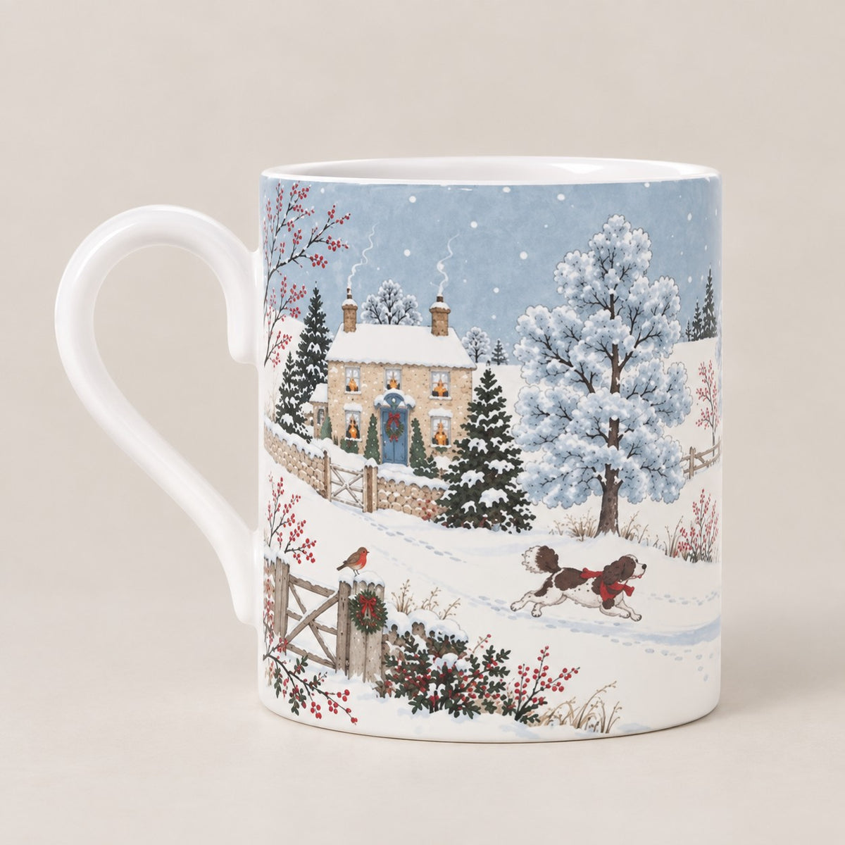 The Winter Estate Dogs Mug