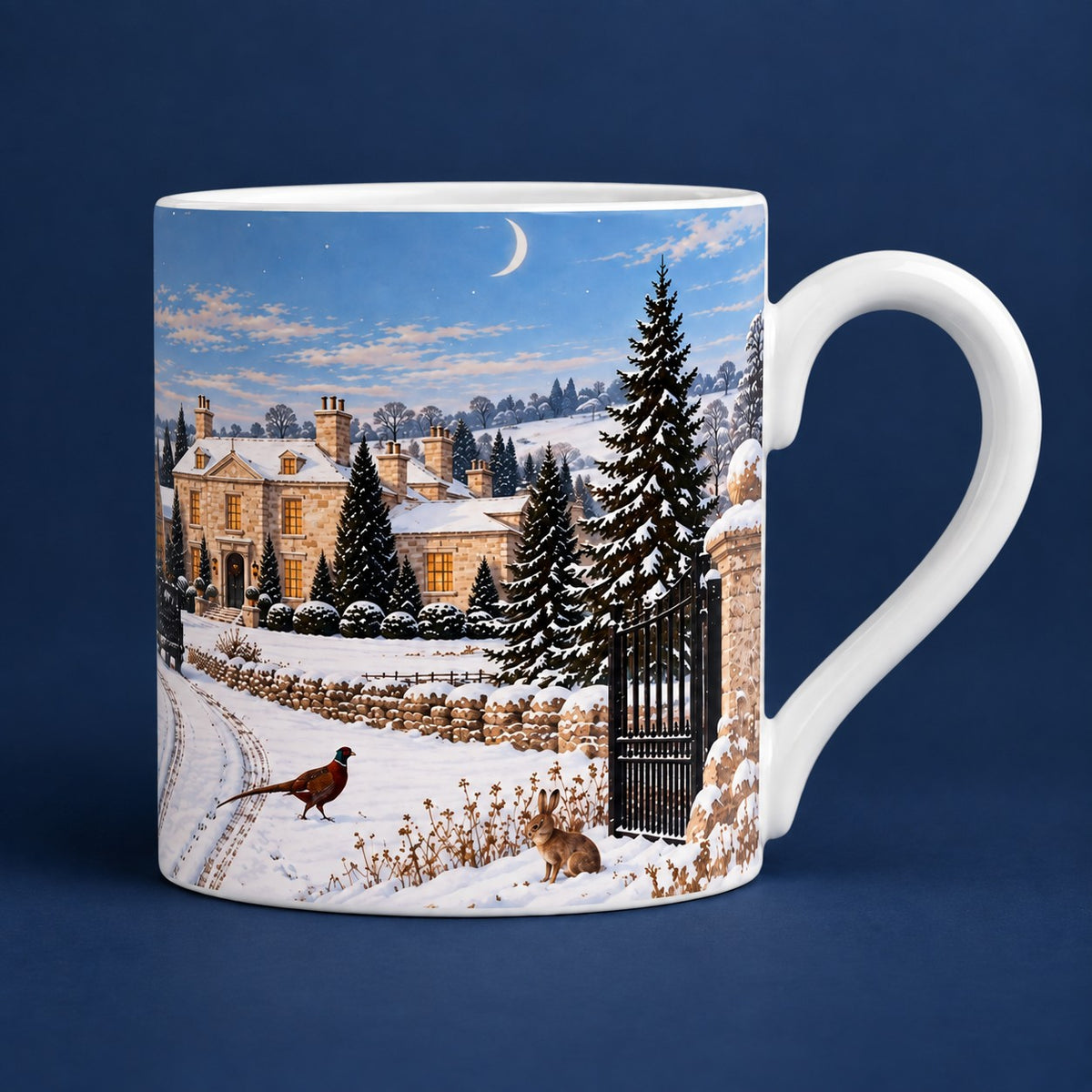 The Winter Estate Country House Mug