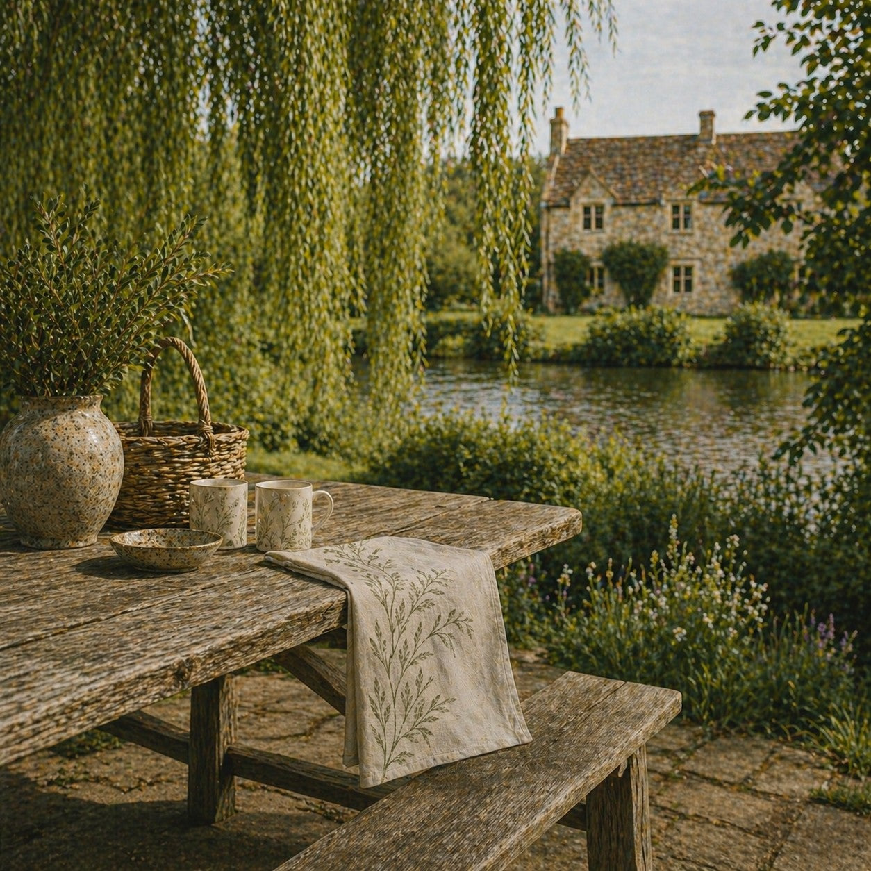 Willow Tea Towel