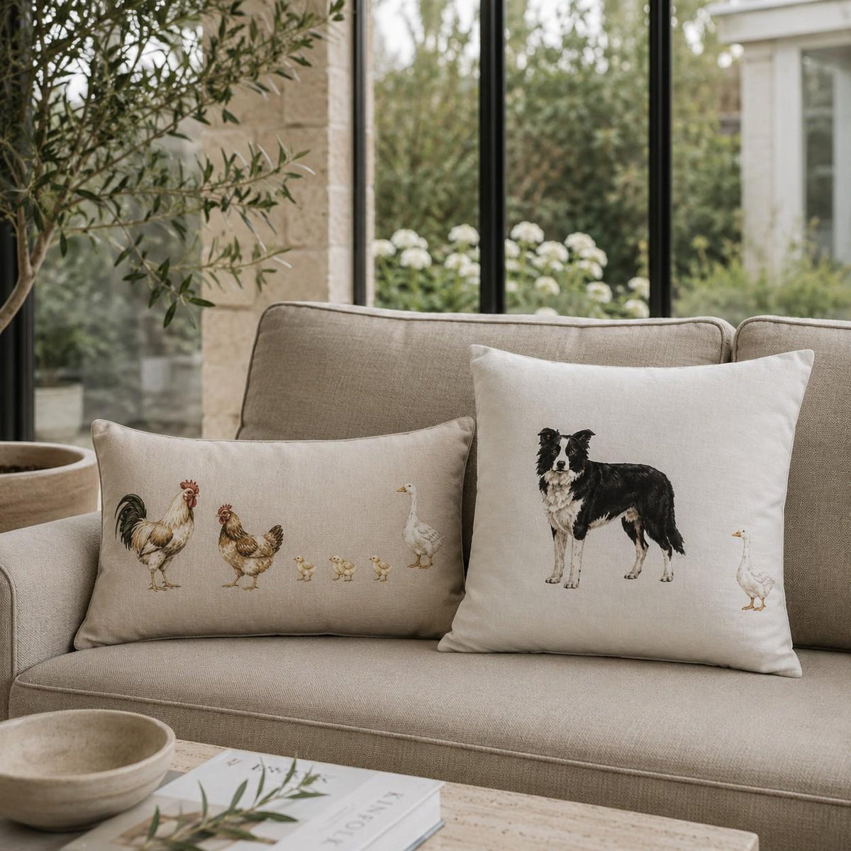 The Hen House Cushion