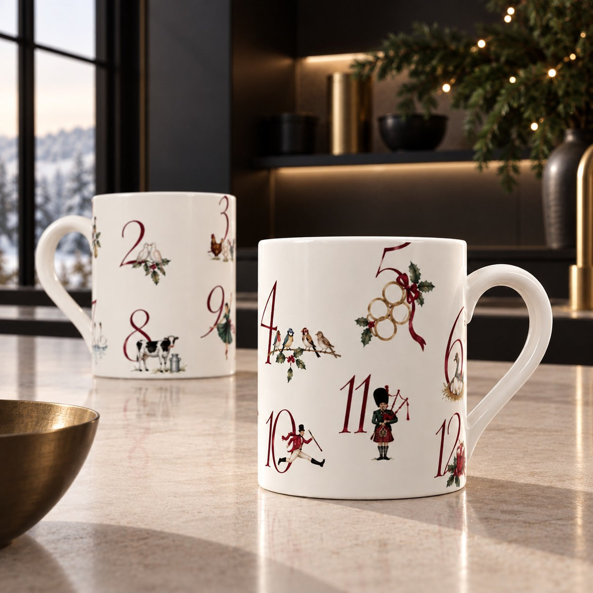 Twelve Days of Christmas Mug