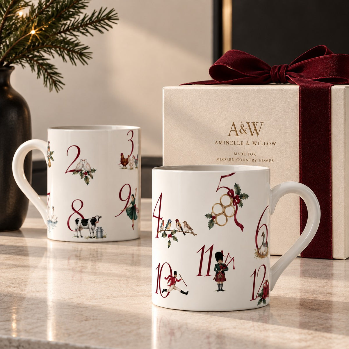 Twelve Days of Christmas Mug
