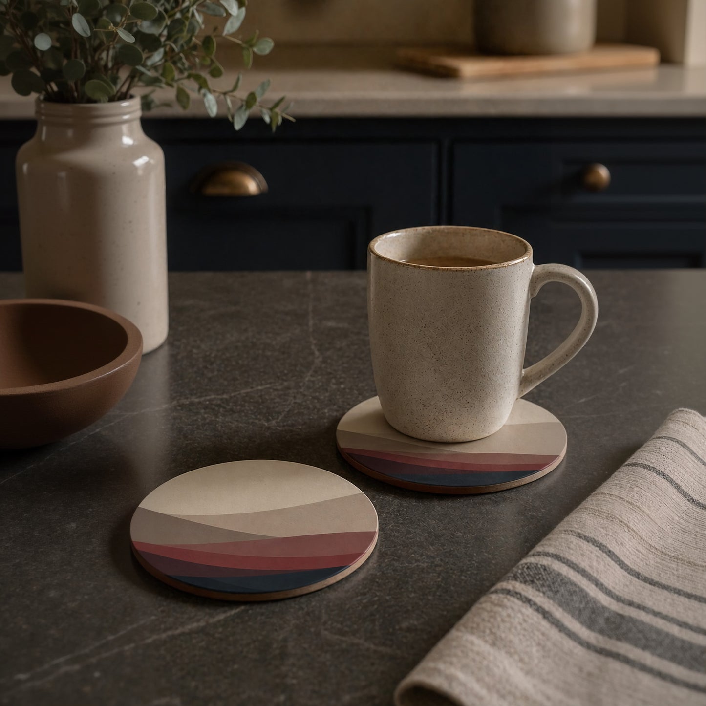 Silks Ceramic Coasters