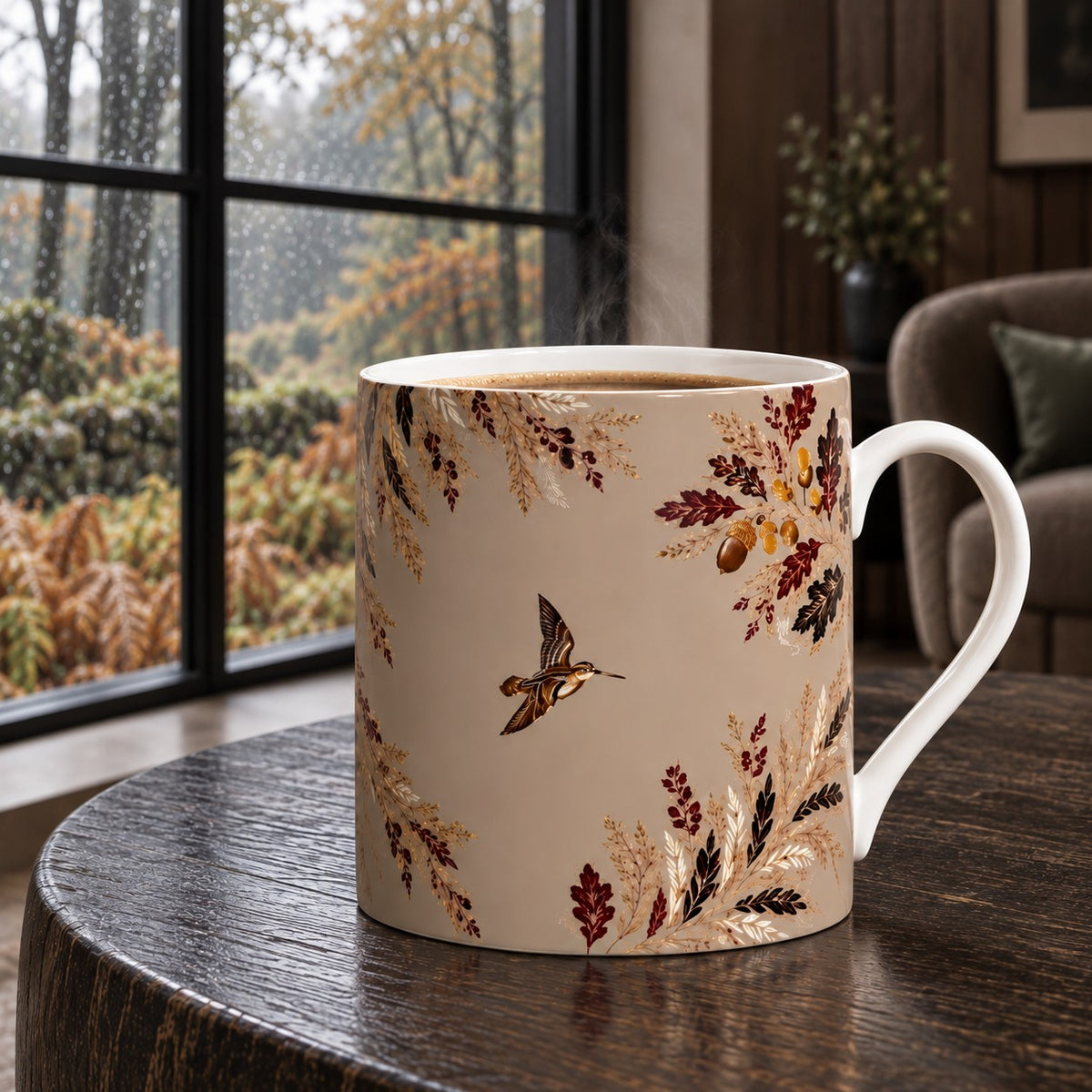 The Woodcock Fine Bone China Mug