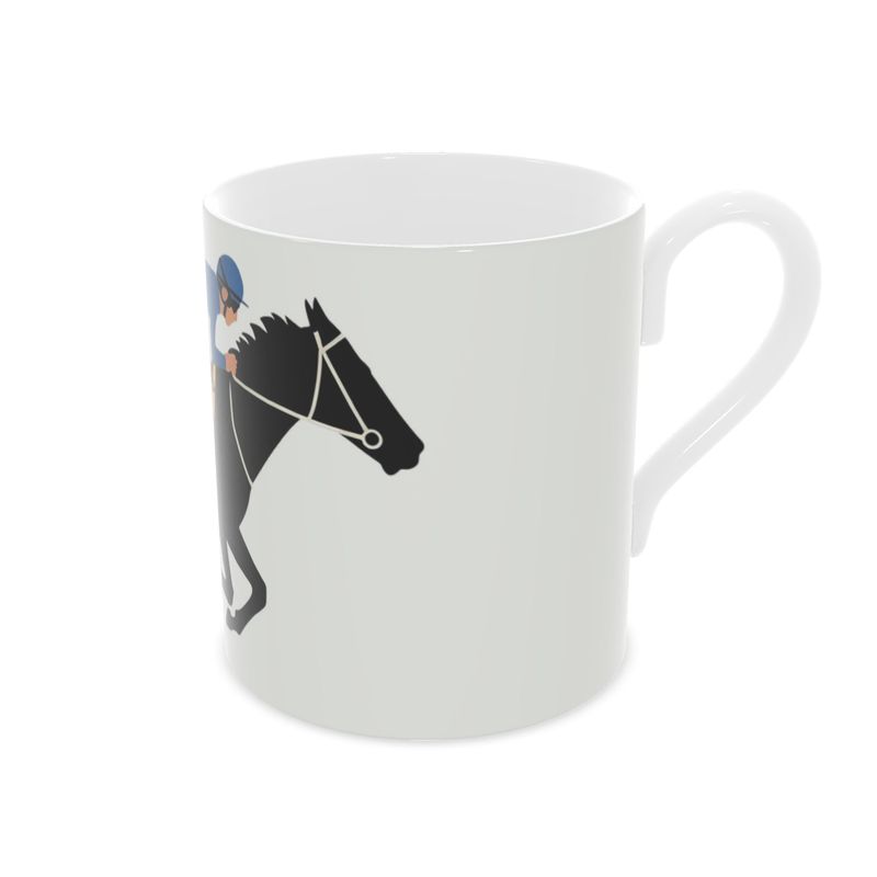 Horse Racing Mug – Jockey Silks Ceramic Coffee Mug