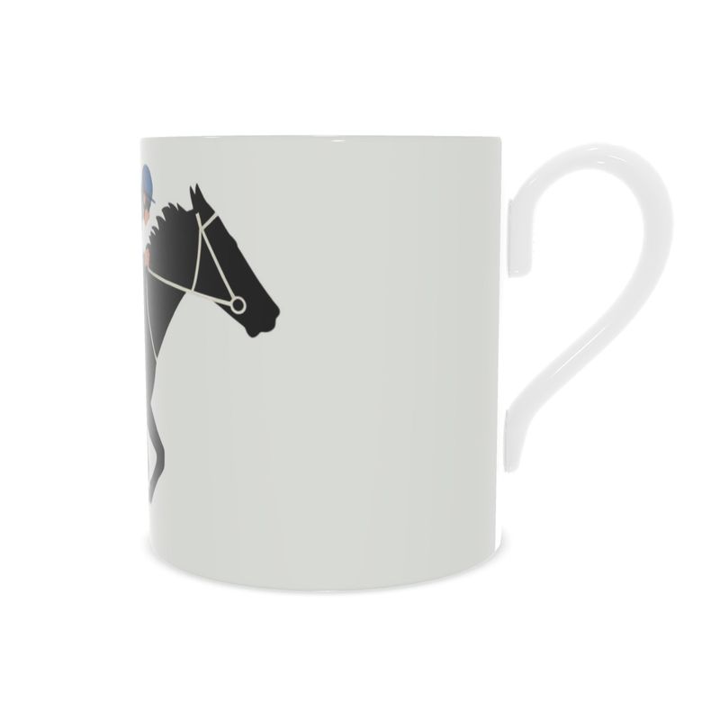 Horse Racing Mug – Jockey Silks Ceramic Coffee Mug