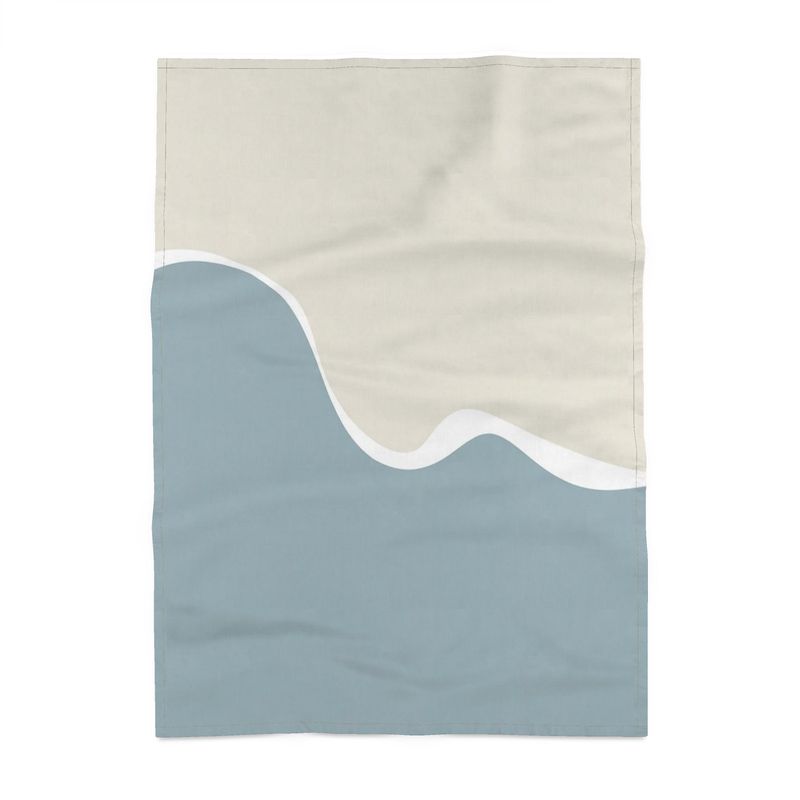 Shoreline Cotton Tea Towel – Coastal Calm Design