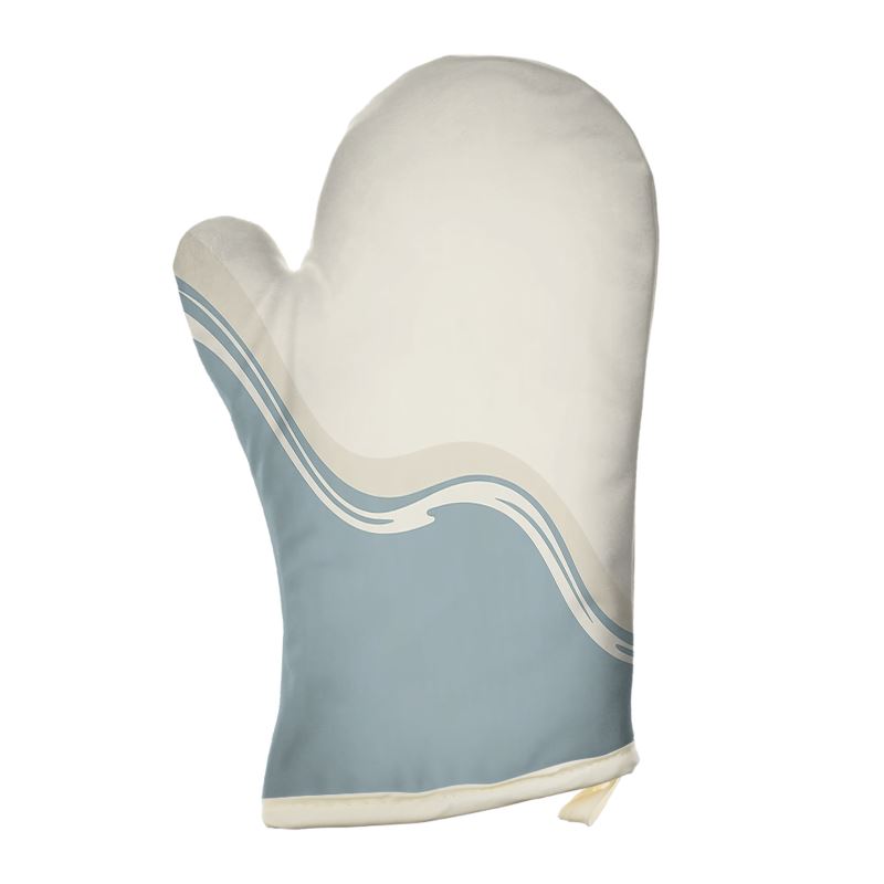 Shoreline Cotton Oven Gloves – Set of 2 | Coastal Calm Design
