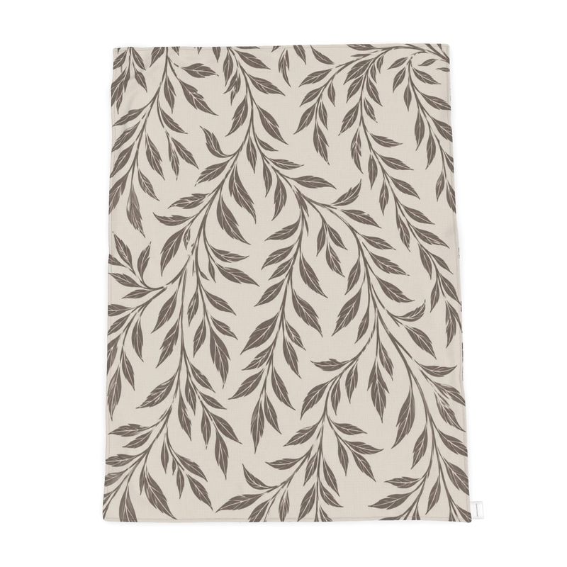 Willow Botanical Throw – Taupe & Ivory | Countryside Companions