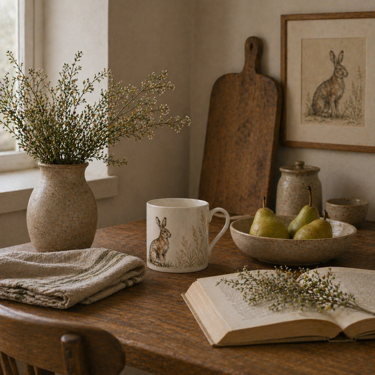 Estate Hare Mug