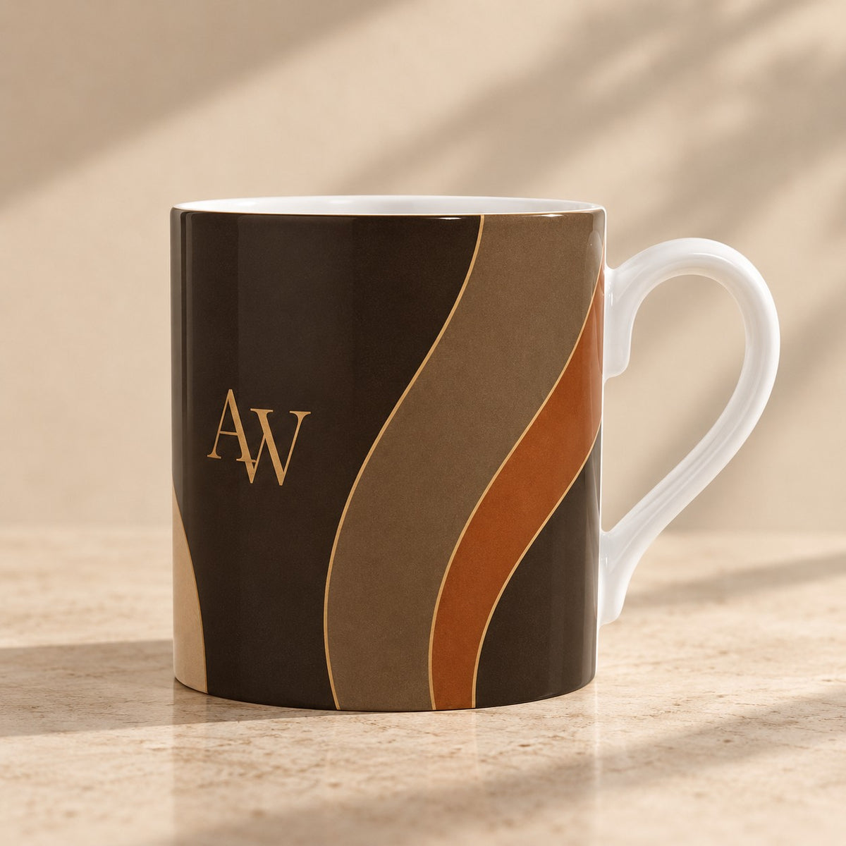 Estate Living Contour Signature Fine Bone China Mug