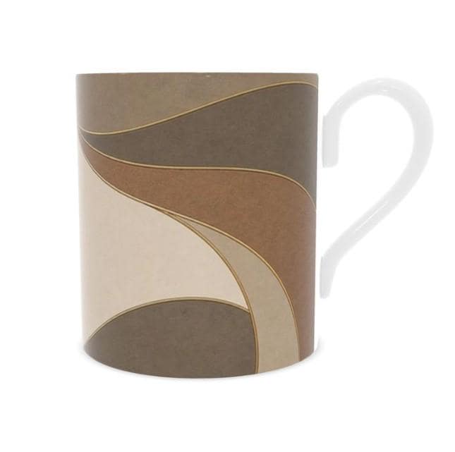 Estate Living Contour Fine Bone China Mug