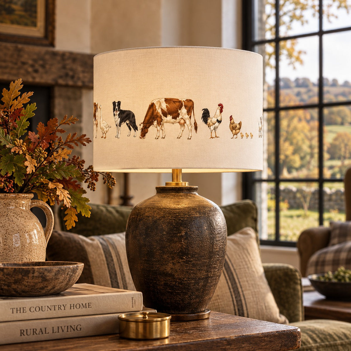 The Farmyard Lampshade