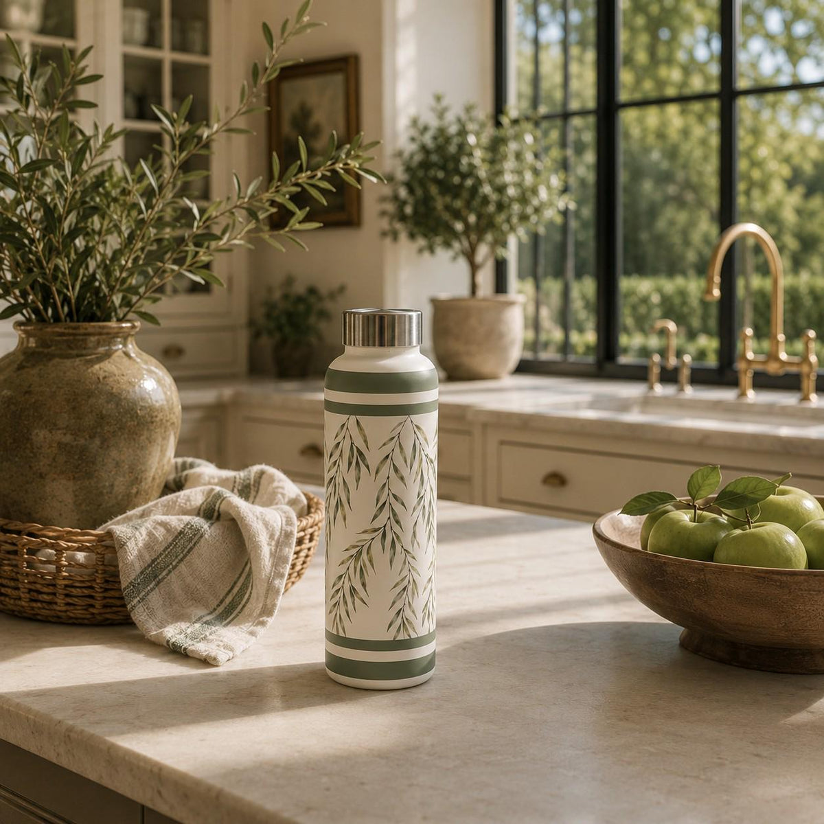 The Signature Willow Water Bottle – Sage