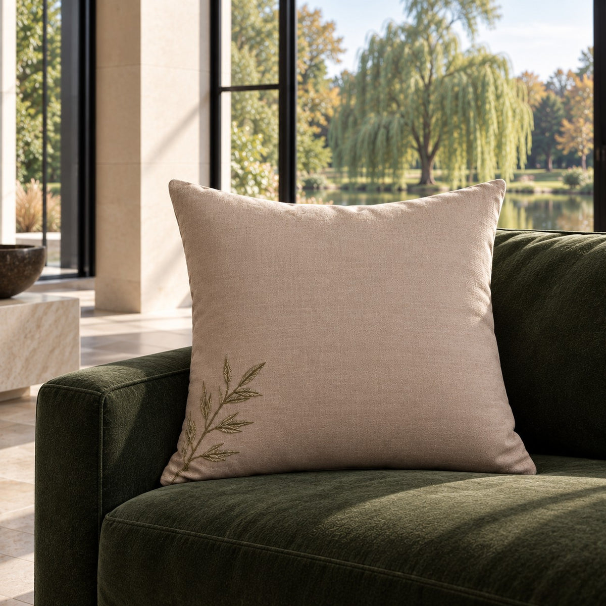 The Signature Willow Cushion Mushroom