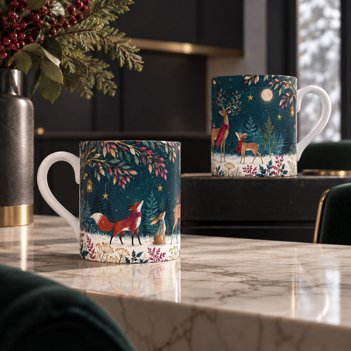 Winter Woodland Mug