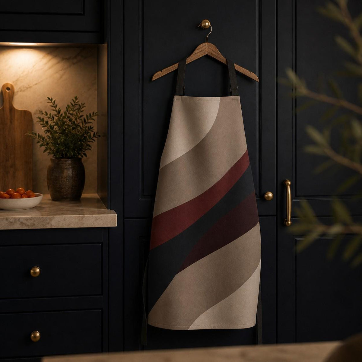 Estate Living Ridgeline Cotton Kitchen Apron