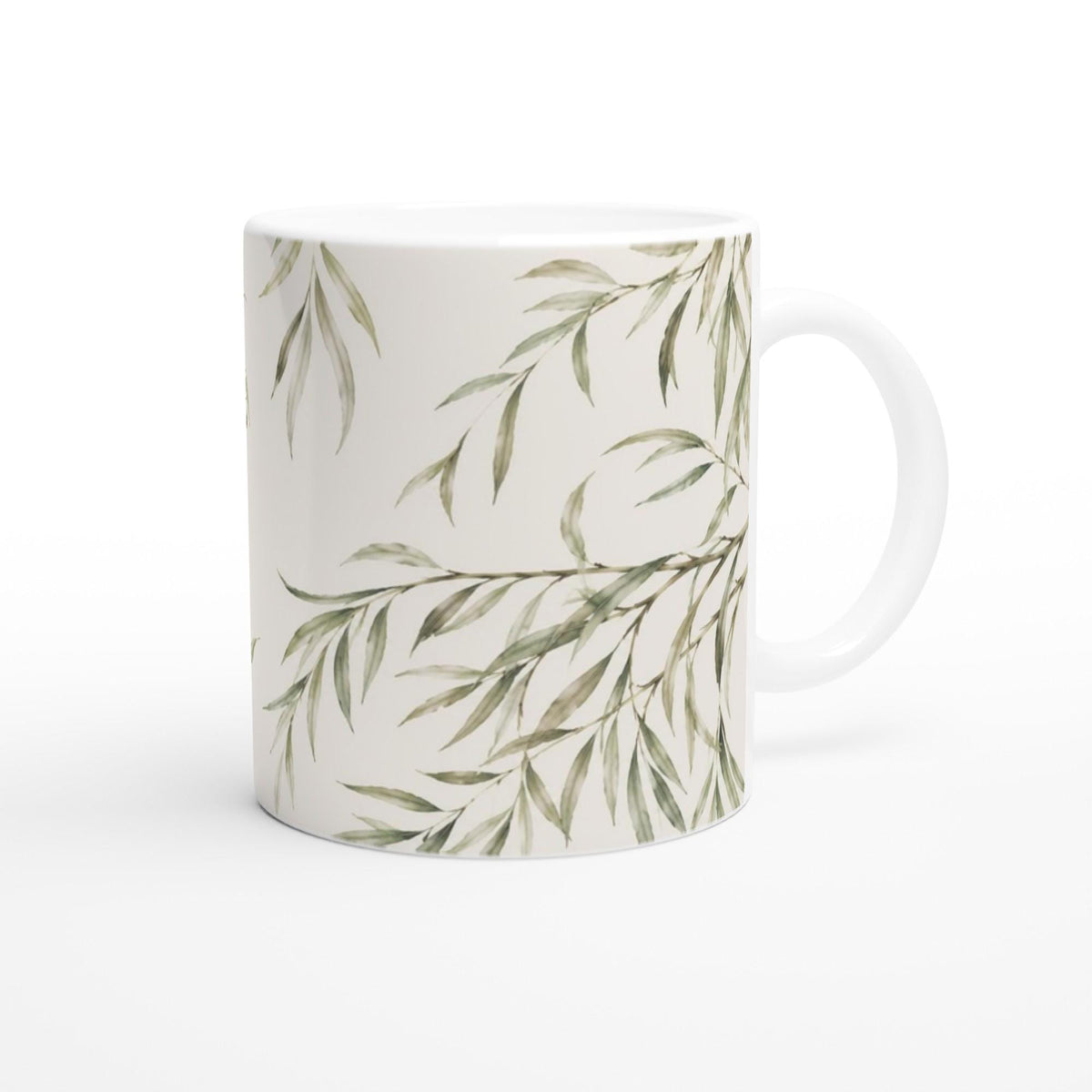 The Signature Willow Ceramic Mug – Sage