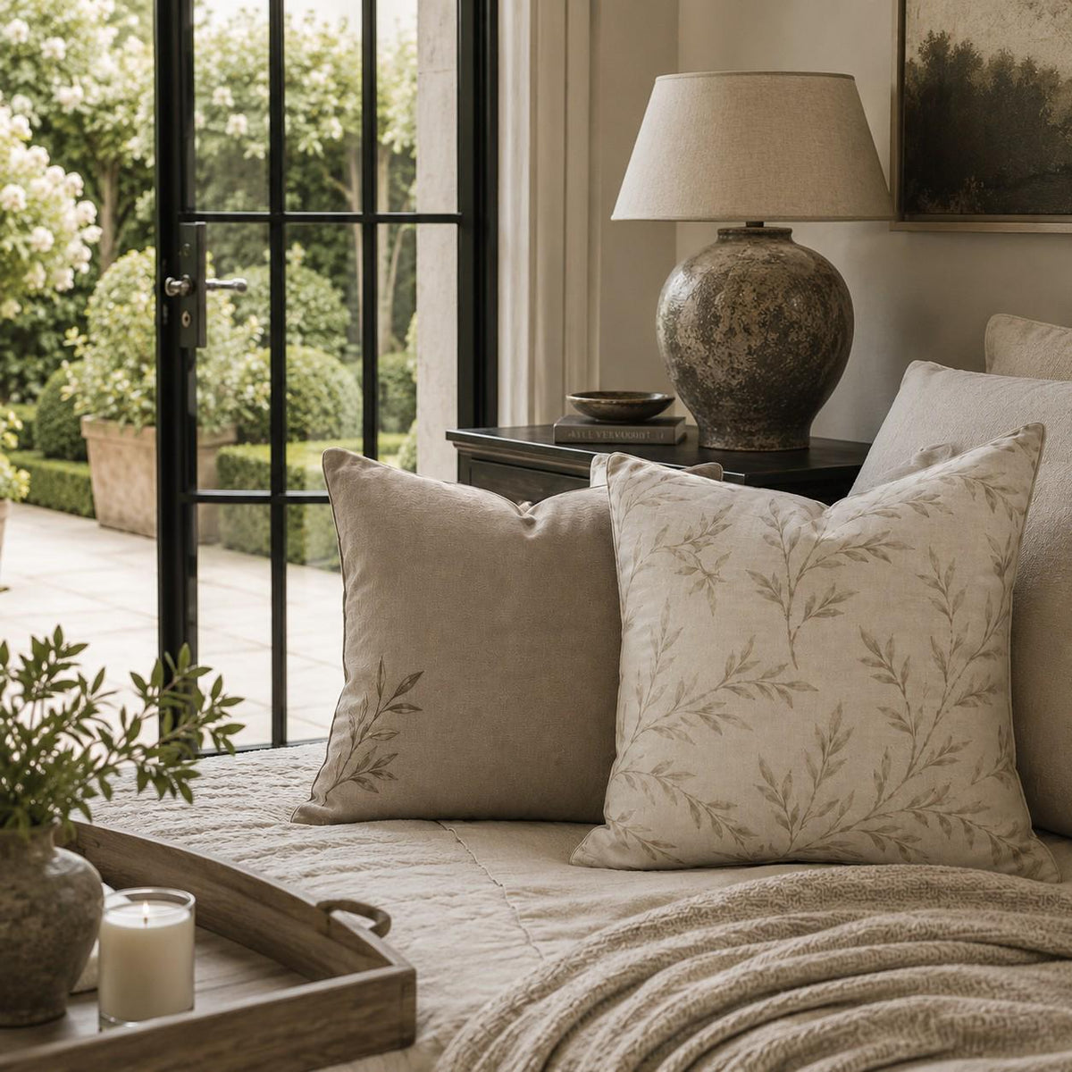 The Signature Willow Cushion Mushroom