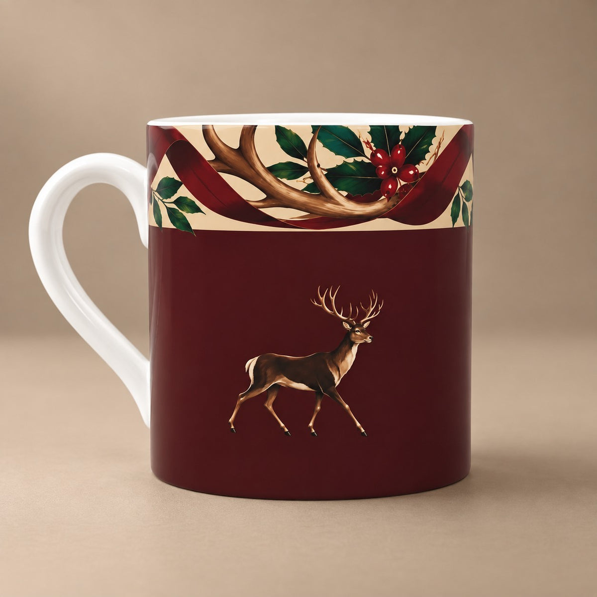 Christmas Stag Mug