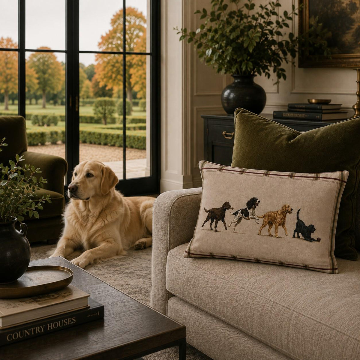 The Country Dogs Cushion