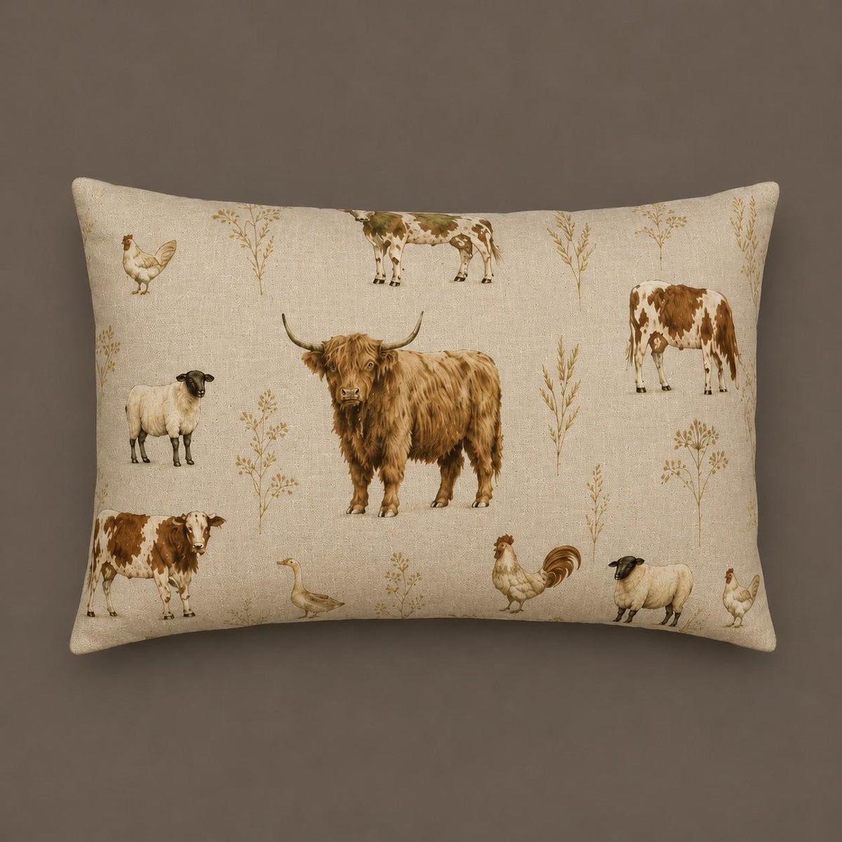 The Farmyard Cushion