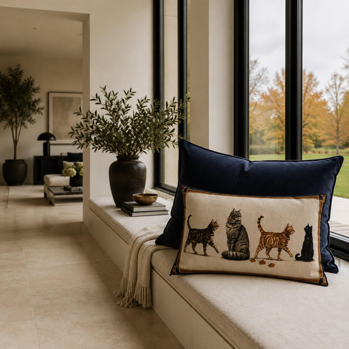 The Country Cats Cushion