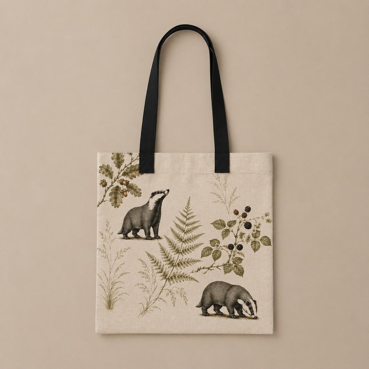 Badger & Bramble Tote Bag