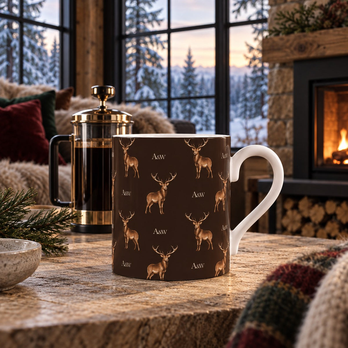 The Estate Stag Mug