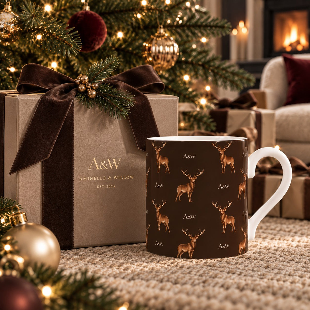 The Estate Stag Mug
