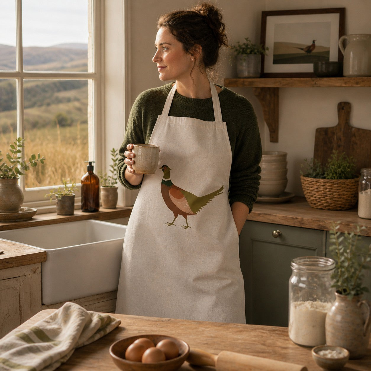 Lowland Pheasant Apron