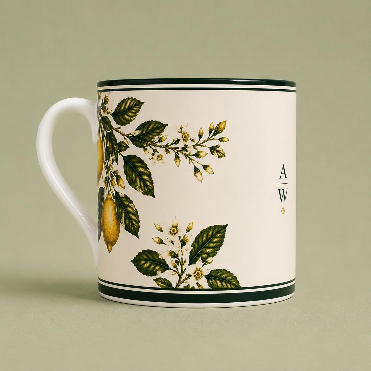 The Orangery Lemon Blossom Fine Bone China Mug