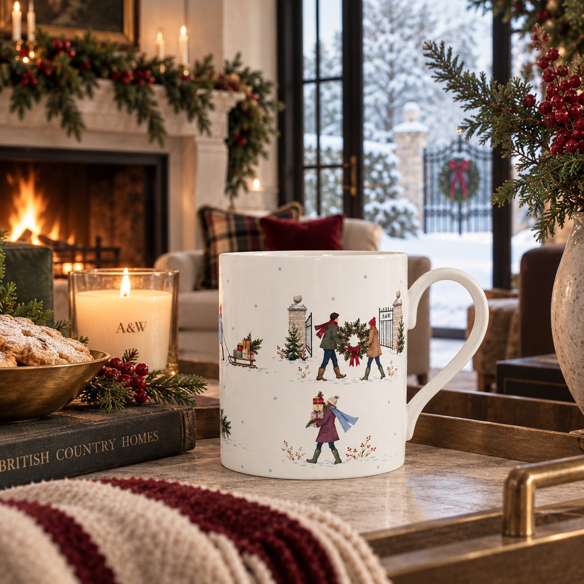 Bringing Home Christmas Mug