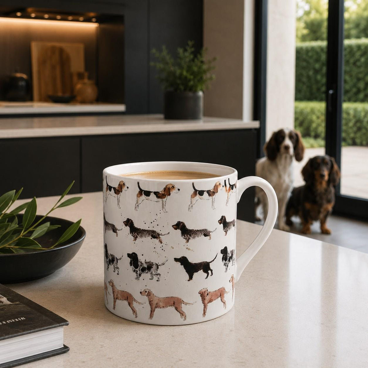 Dog Mug, Dog Lover Gift, Dog Owner Gift, Dog Mum Gift, Dog Dad Gift, Fine Bone China Mug, Dog Gift for Her, Dog Gift for Him, Dog Birthday Gift, Dog Christmas Gift, Country Dog Gift, Gift for Dog Lover, British Made Mug